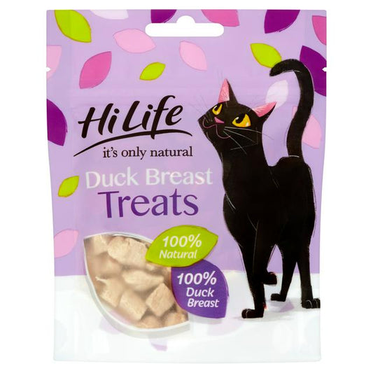 HiLife Duck Breast Treats for Cats 10g-Pettitt and Boo