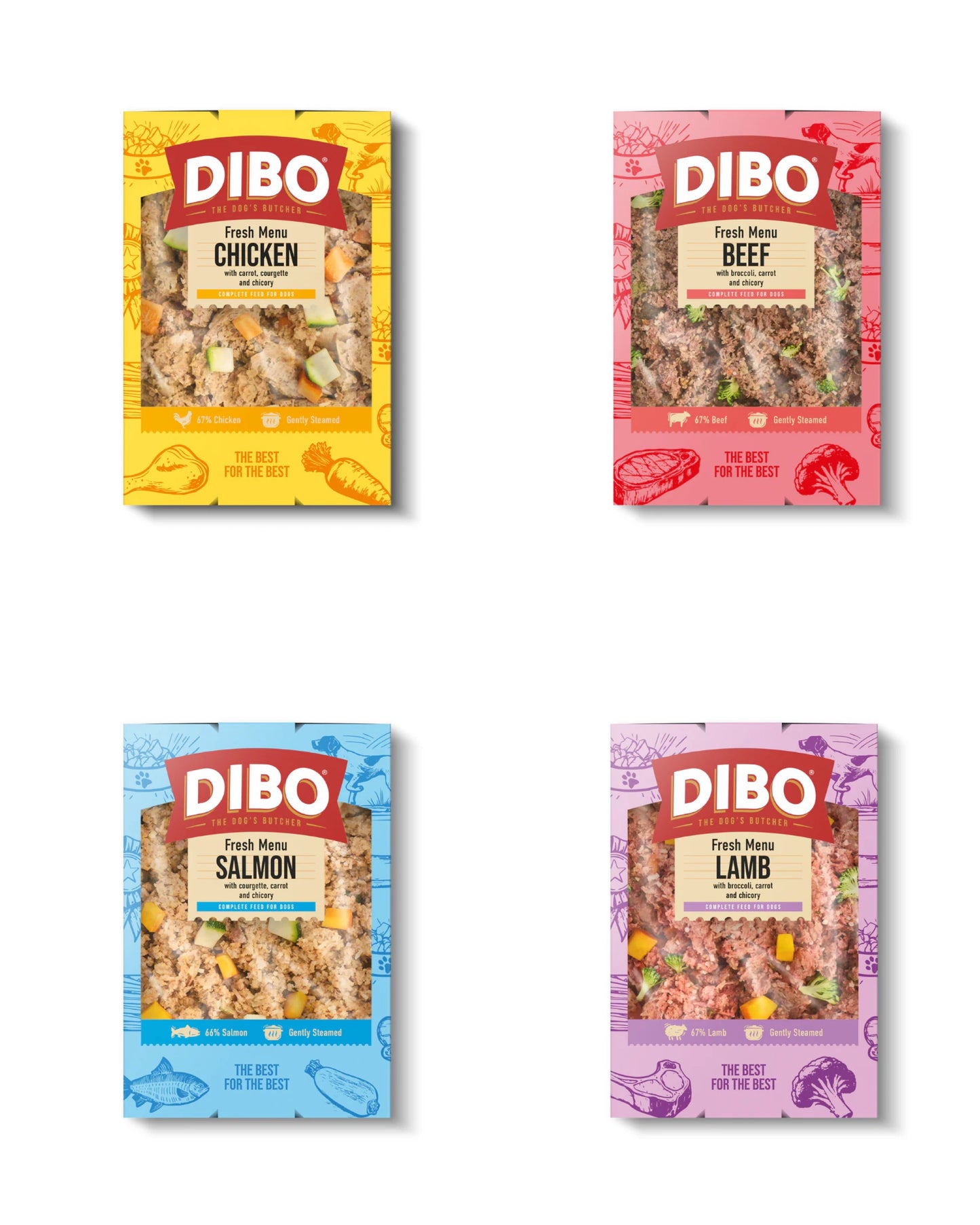 DIBO Fresh Menu Complete Food for Dogs 400g