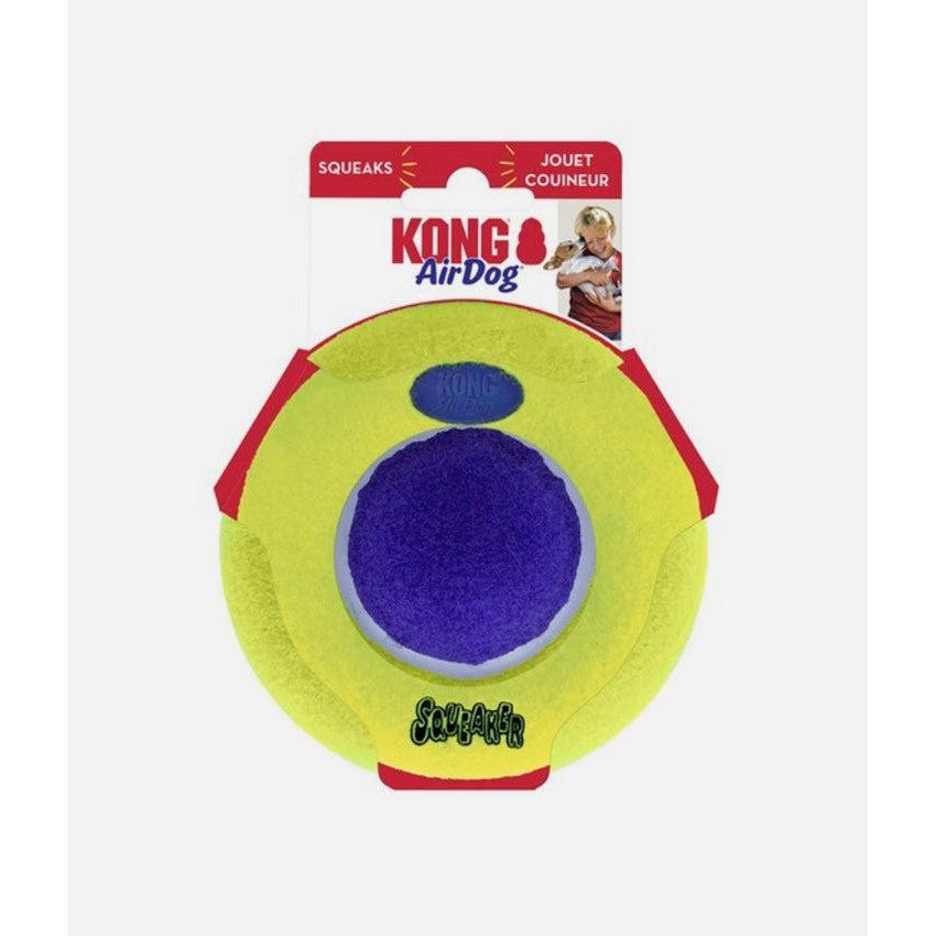 KONG AirDog Squeaker Saucer-Pettitt and Boo