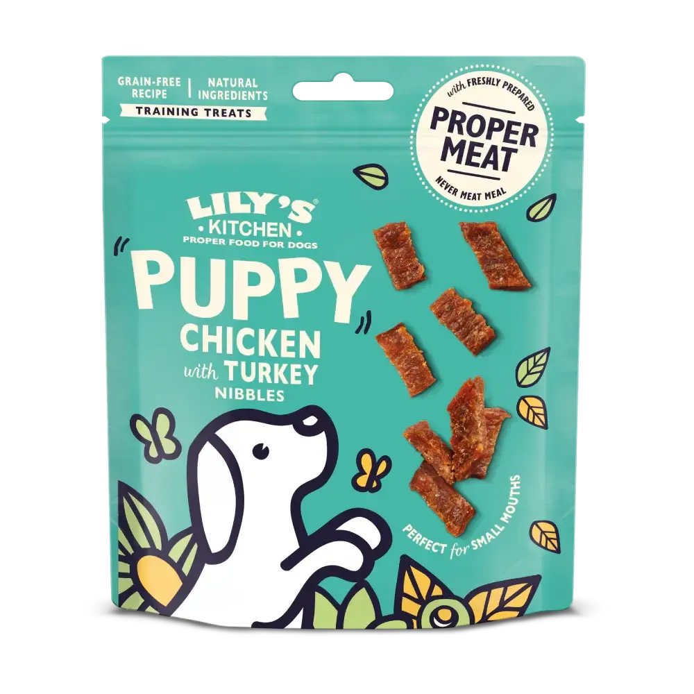 Lily’s Kitchen Puppy Chicken with Turkey Nibbles 70g-Pettitt and Boo