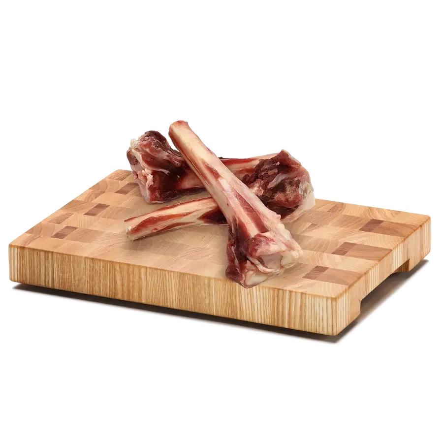 Naked Dog Mutts’ Cuts - Raw Venison Marrow Bones - 3 pieces-Pettitt and Boo