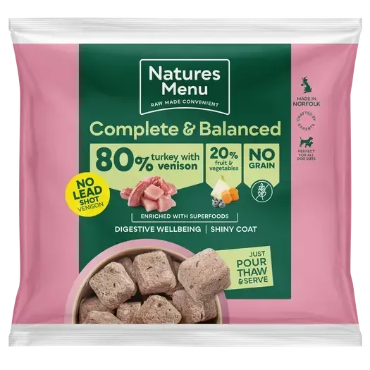 Natures Menu 80-20 Complete Nuggets 1kg-Pettitt and Boo