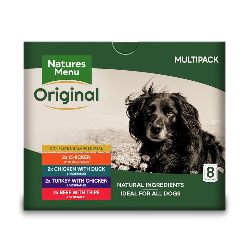 Natures Menu Dog Pouches Multipack 2,4kg-Pettitt and Boo