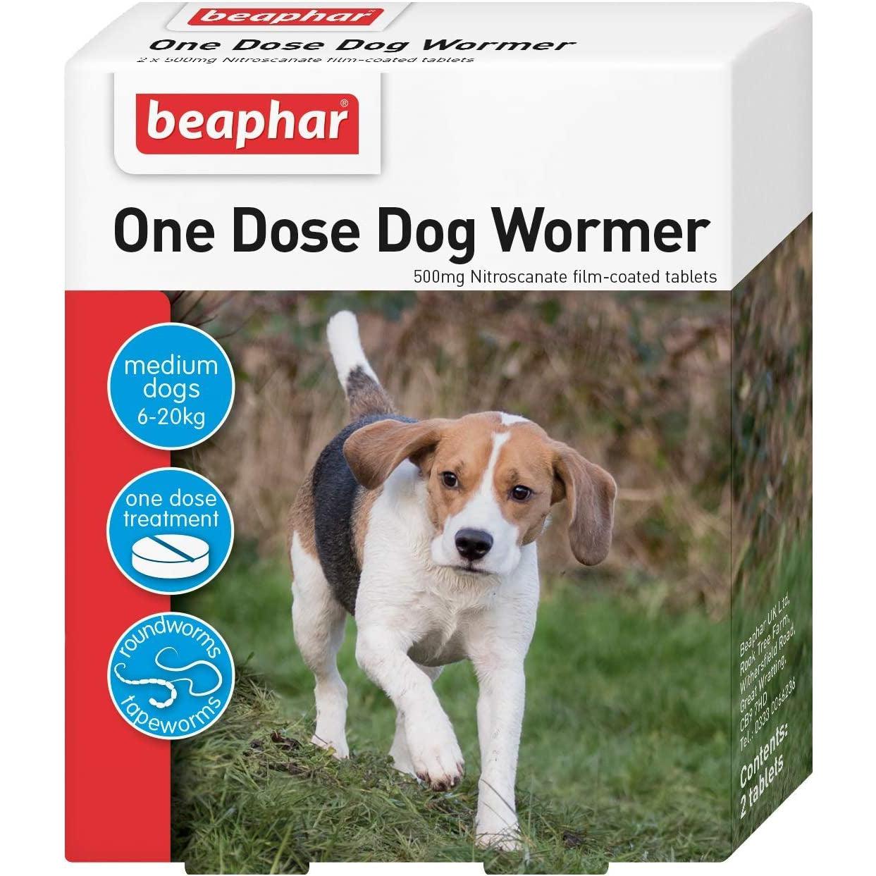 Beaphar One Dose Wormer For Dogs-Pettitt and Boo