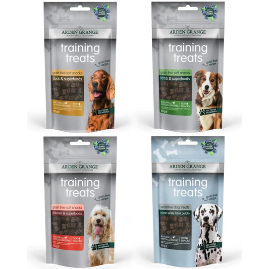 Arden Grange Grain Free Training Treats 80g-Pettitt and Boo