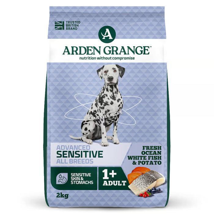 Arden Grange Sensitive Adult Dry Food - Grainfree Ocean White Fish & Potato-Pettitt and Boo