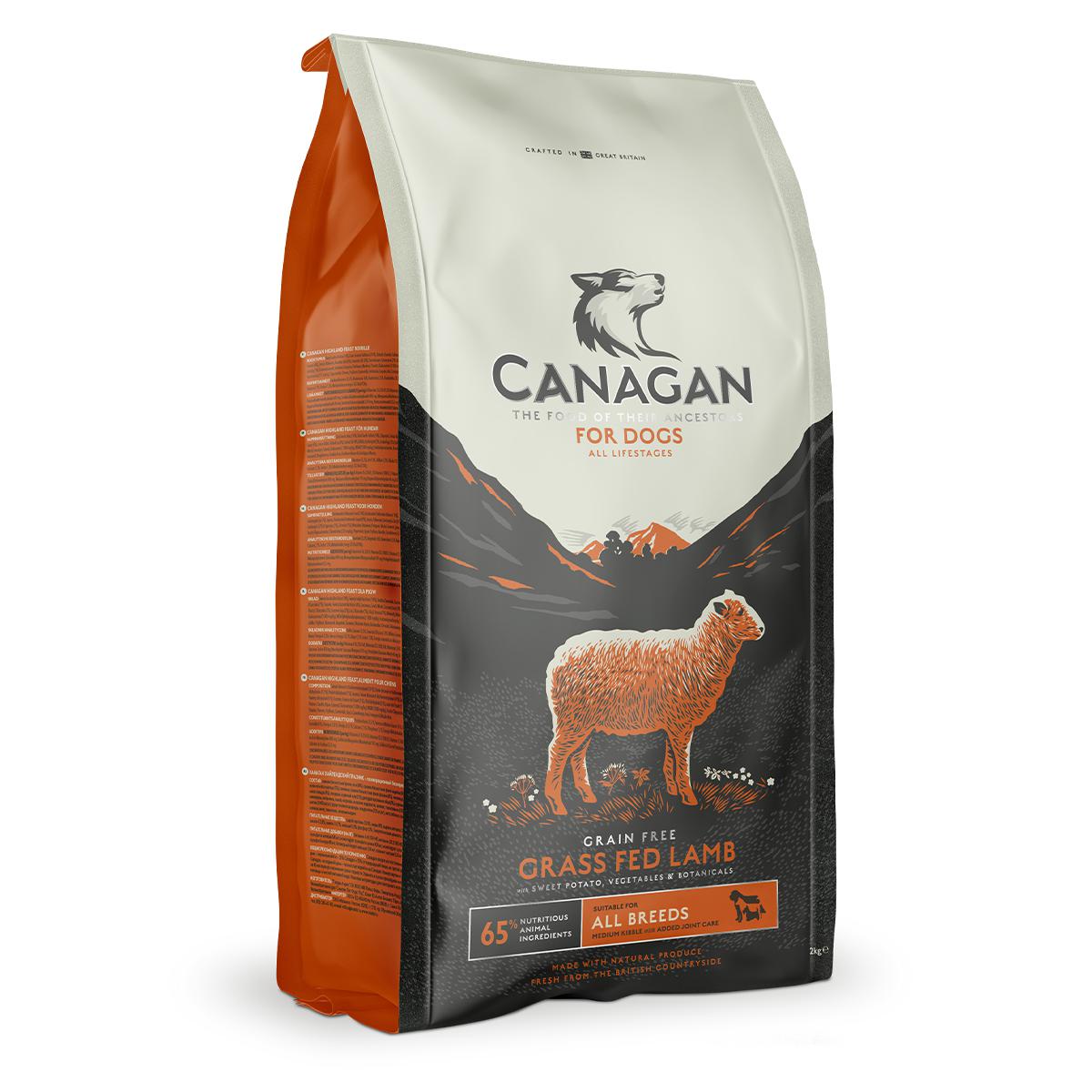 Canagan Complete Dry Dog Food for All Life Stages 2kg-Pettitt and Boo