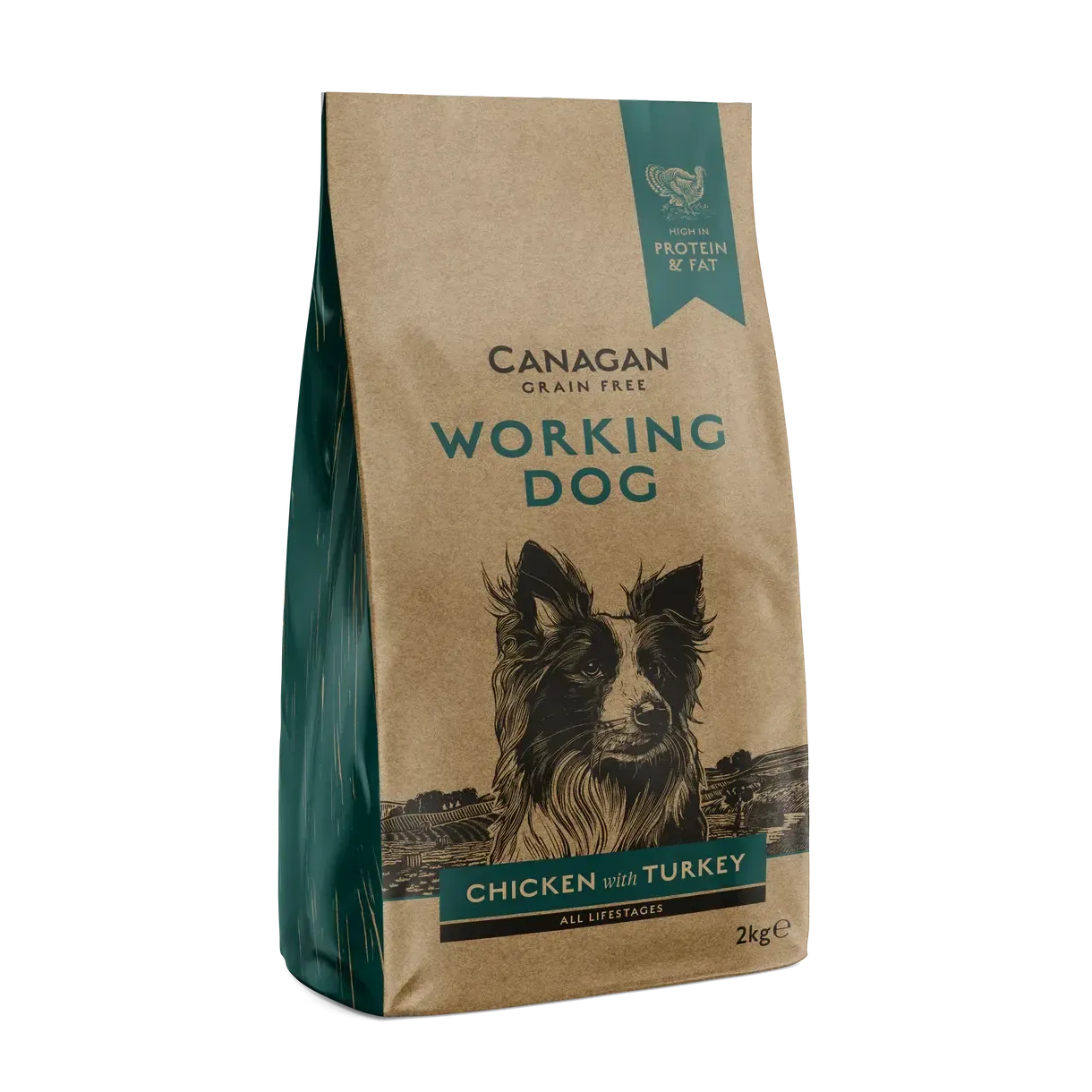 Canagan Complete Dry Dog Food for All Life Stages 2kg-Pettitt and Boo