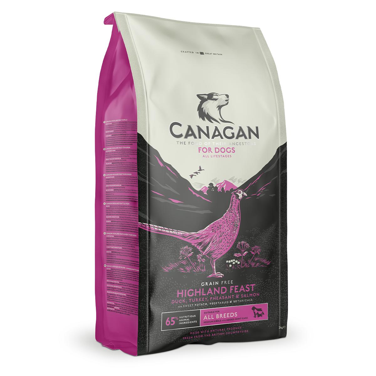 Canagan Complete Dry Dog Food for All Life Stages 2kg-Pettitt and Boo