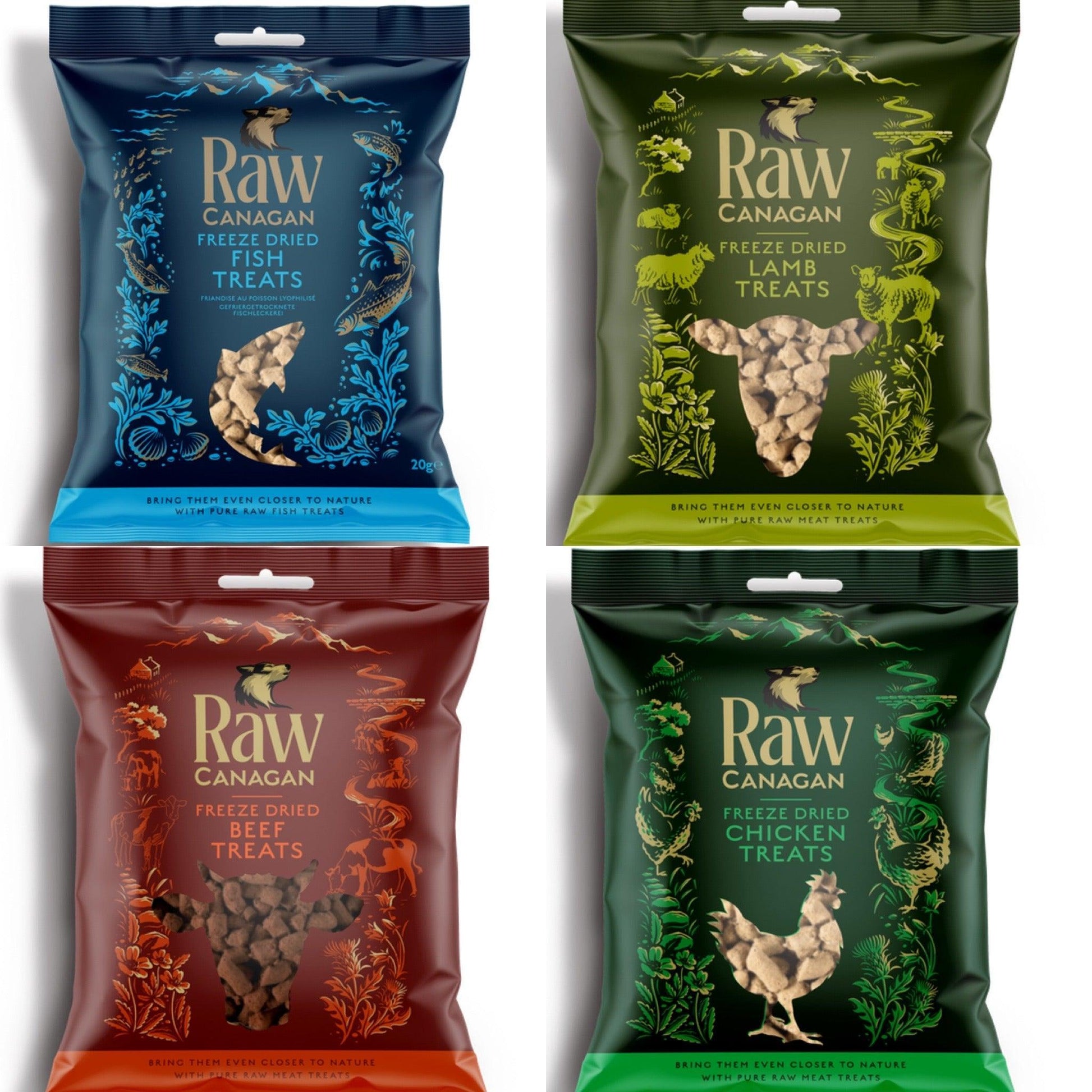 Canagan Freeze Dried Treats 20g-Pettitt and Boo