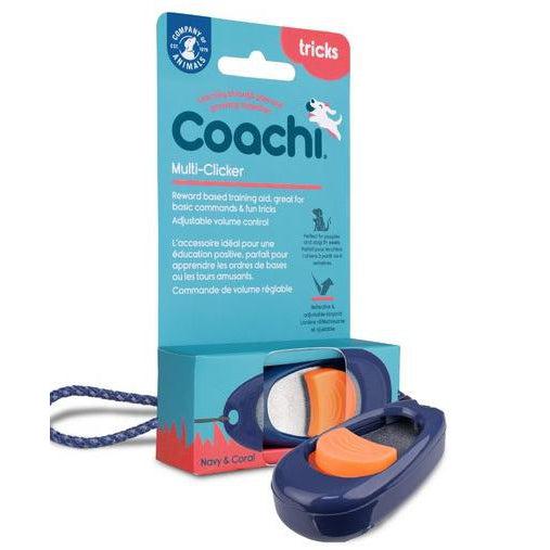 CoA Coachi Multi-Clicker Navy,Coral Button-Pettitt and Boo