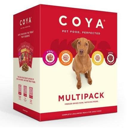 Coya Adult Dog Food - Multipack 12 x 150g-Pettitt and Boo