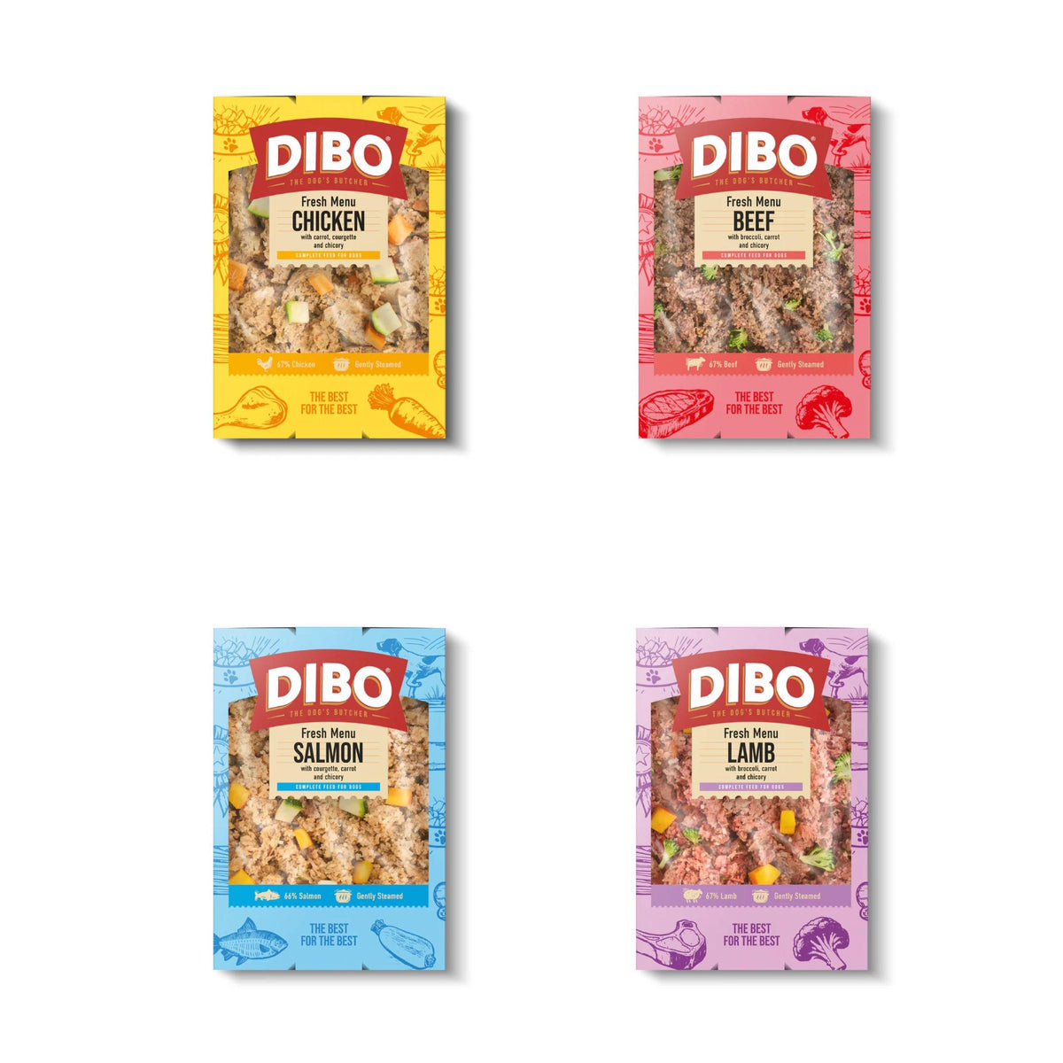 DIBO Fresh Menu Complete Food for Dogs 400g-Pettitt and Boo