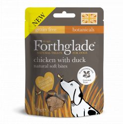 Forthglade Botanicals Chicken With Duck soft bites 90g-Pettitt and Boo