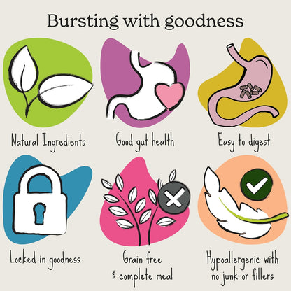 Forthglade Cold Pressed Dry Dog Food 2kg-Pettitt and Boo