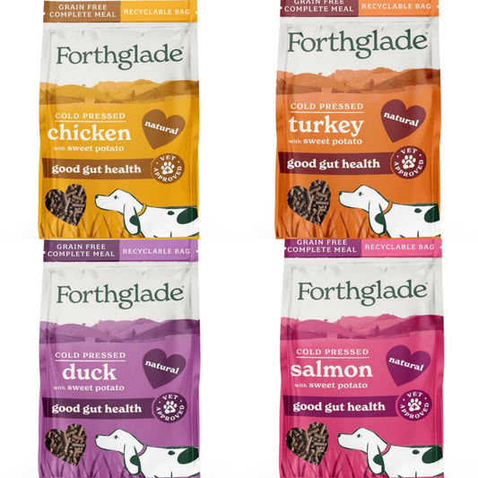 Forthglade Cold Pressed Dry Dog Food 2kg-Pettitt and Boo
