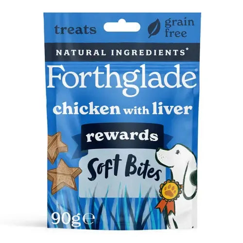 Forthglade Natural Soft Bites 90g-Pettitt and Boo