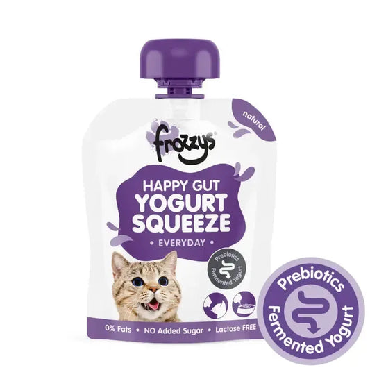 Frozzys Cat Prebiotics Yoghurt-Pettitt and Boo
