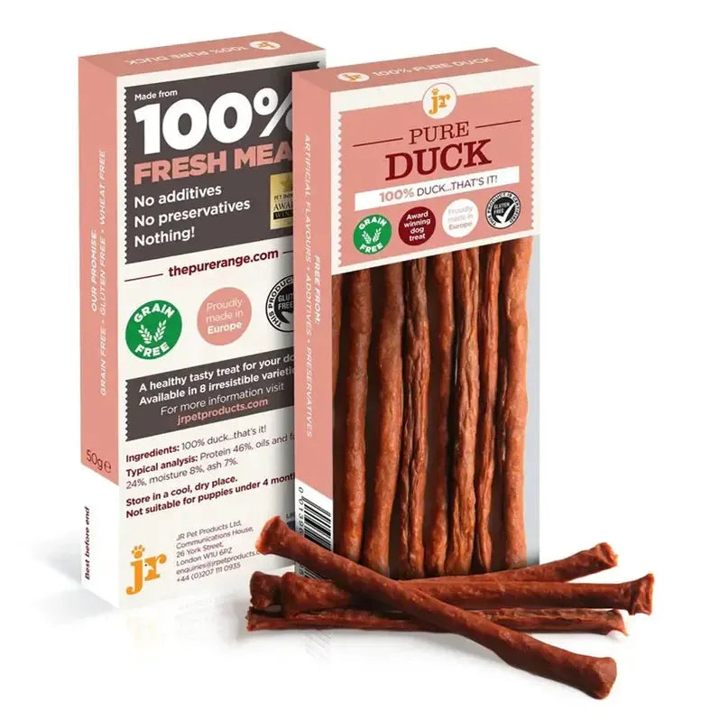 JR Pure Meat Stick Treats 50g-Pettitt and Boo