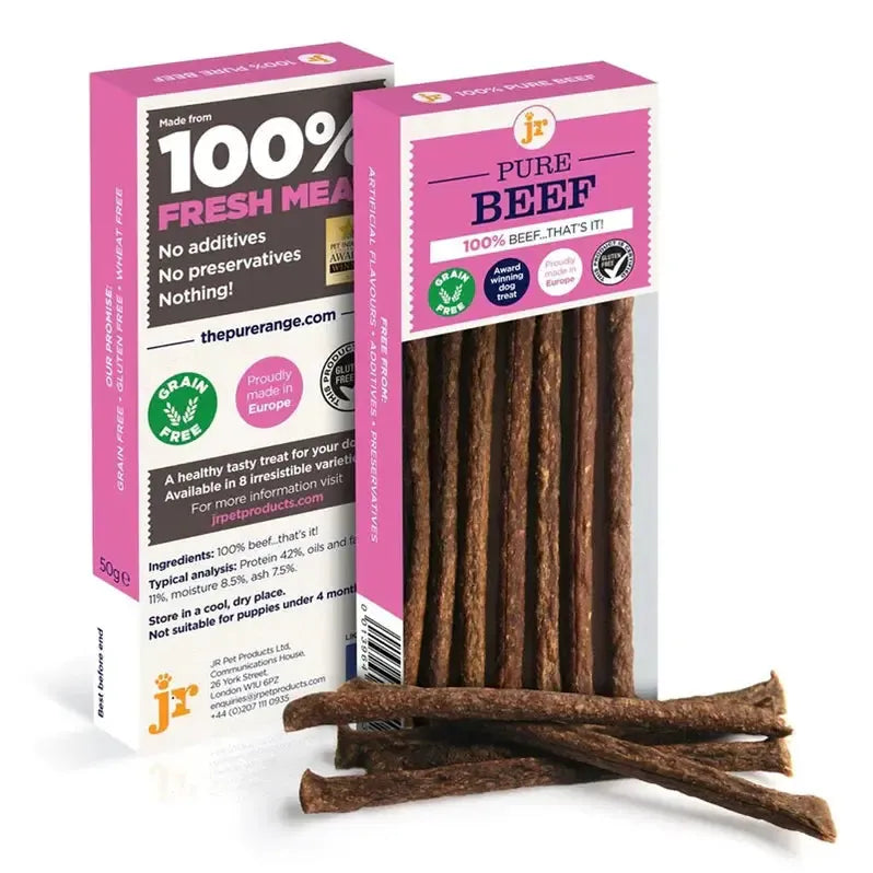 JR Pure Meat Stick Treats 50g-Pettitt and Boo