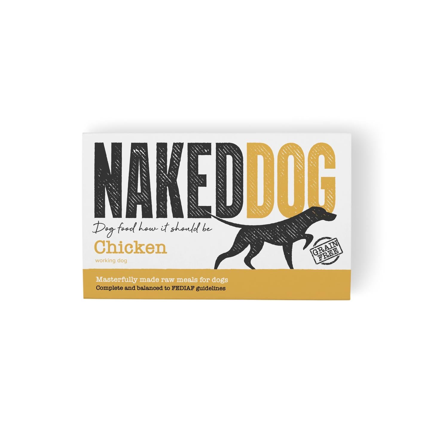 NAKED DOG Original 1kg / 2x500g Twin pack-Pettitt and Boo