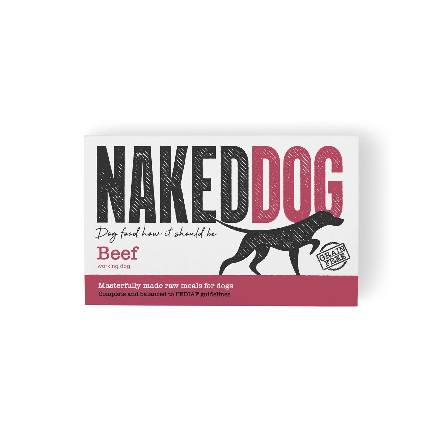 NAKED DOG Original 1kg / 2x500g Twin pack-Pettitt and Boo