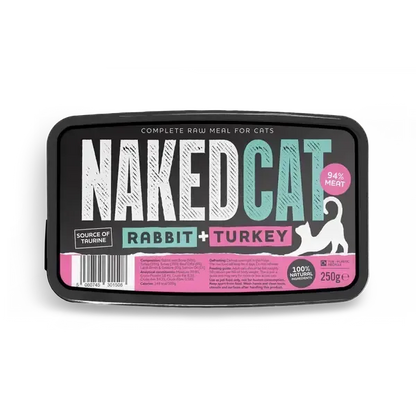 NAKEDCAT Complete Raw Cat Food (250g)t-Pettitt and Boo