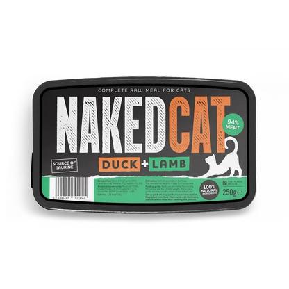 NAKEDCAT Complete Raw Cat Food (250g)t-Pettitt and Boo