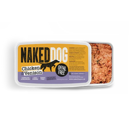 Naked Dog Offal Free Range 2x500g-Pettitt and Boo