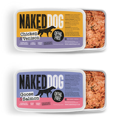 Naked Dog Offal Free Range 2x500g-Pettitt and Boo