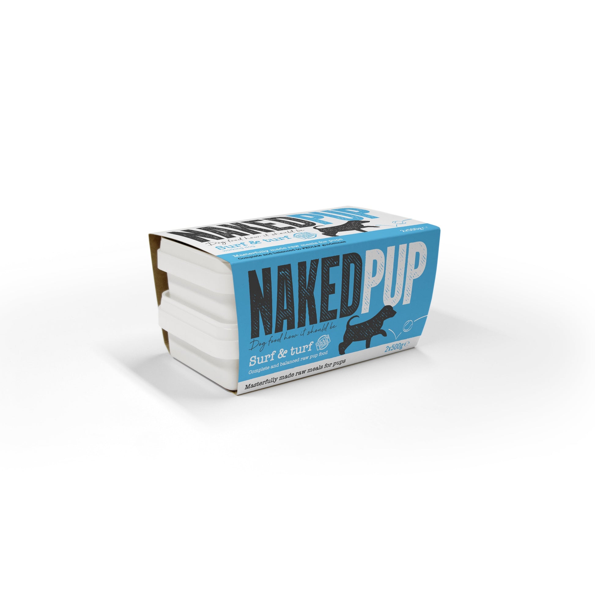 Naked Pup Range 2 x 500g-Pettitt and Boo