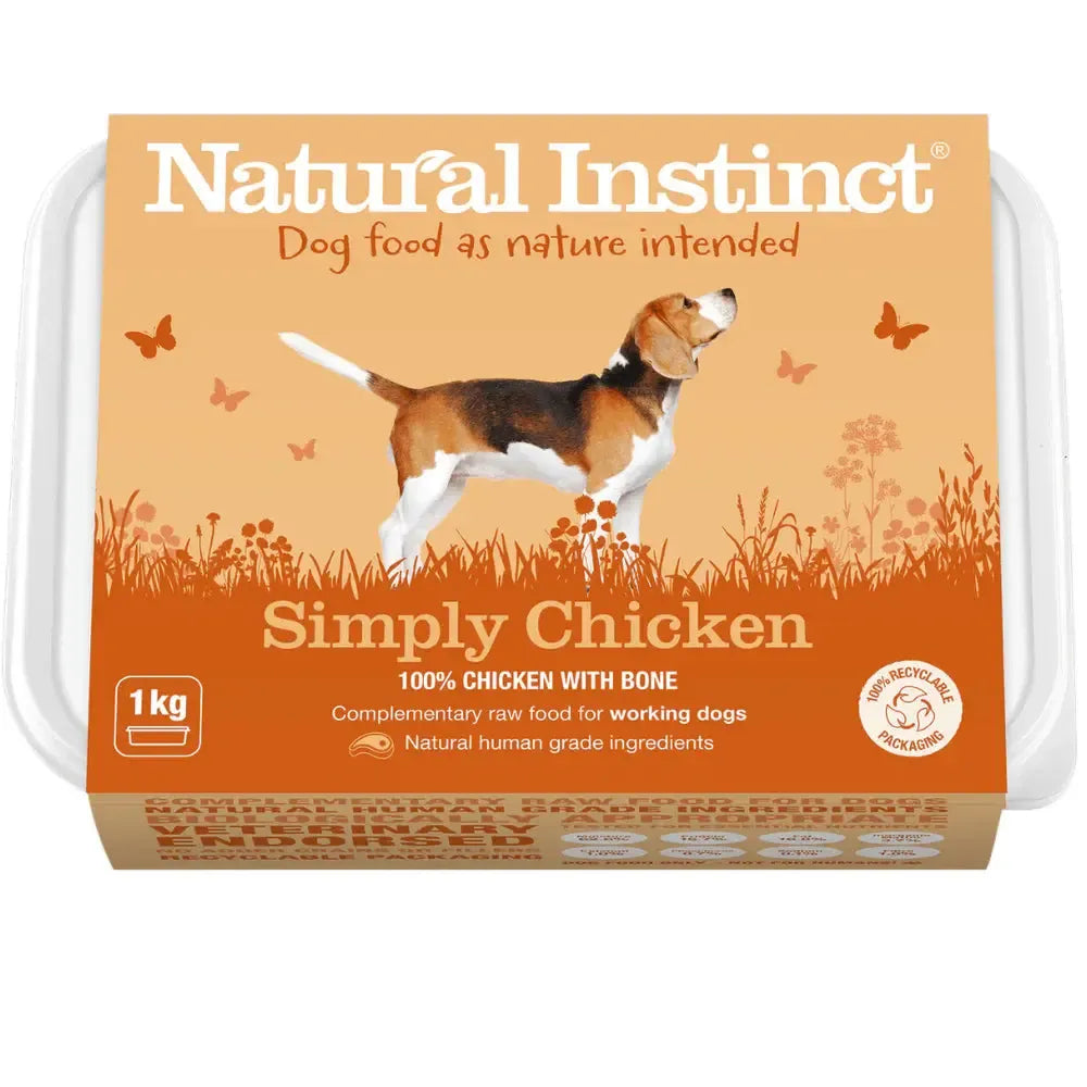 Natural Instinct Simply Range 1kg-Pettitt and Boo