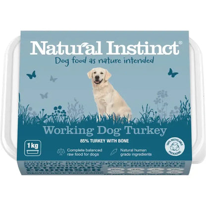 Natural Instinct Working Dog Range 1kg-Pettitt and Boo
