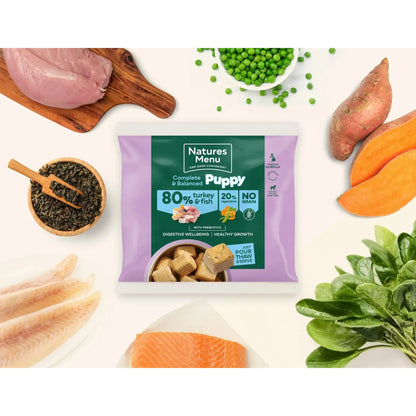 Natures Menu 80-20 Complete Nuggets 1kg-Pettitt and Boo