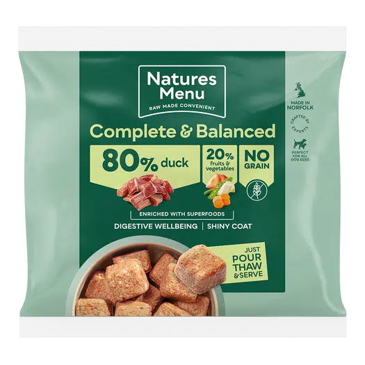 Natures Menu 80-20 Complete Nuggets 1kg-Pettitt and Boo