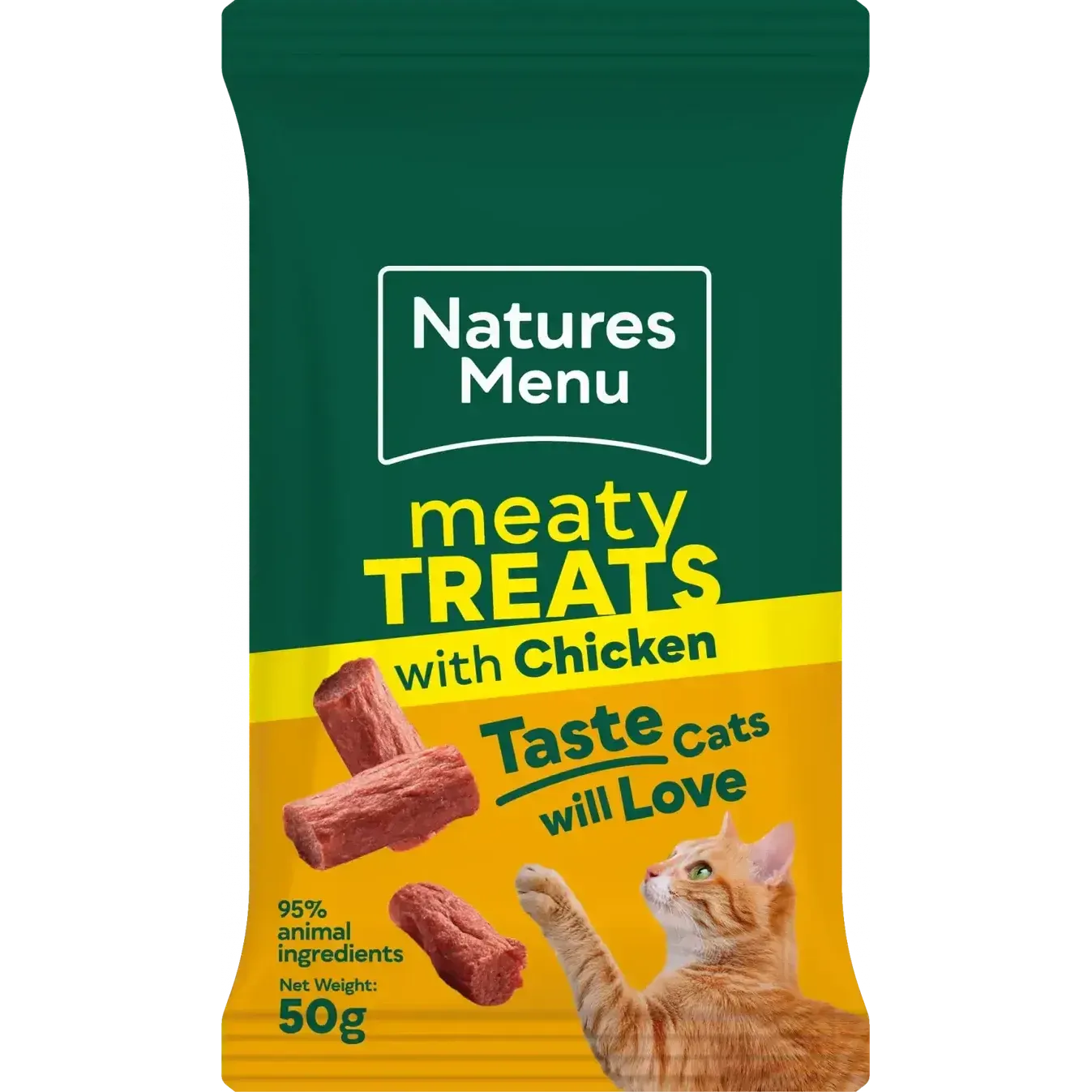Natures Menu Cat Meaty Treats 50g-Pettitt and Boo