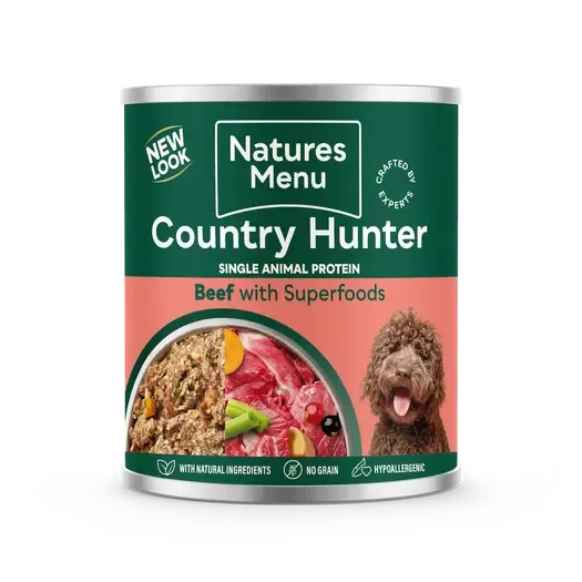 Natures Menu Country Hunter Cans 600g-Pettitt and Boo