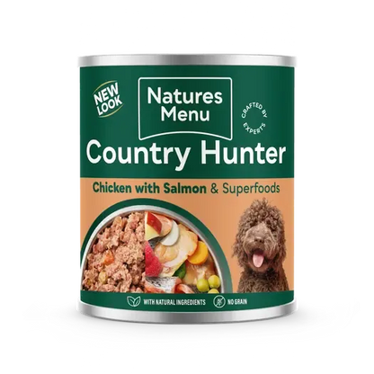 Natures Menu Country Hunter Cans 600g-Pettitt and Boo