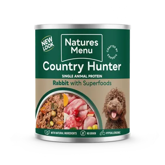 Natures Menu Country Hunter Cans 600g-Pettitt and Boo