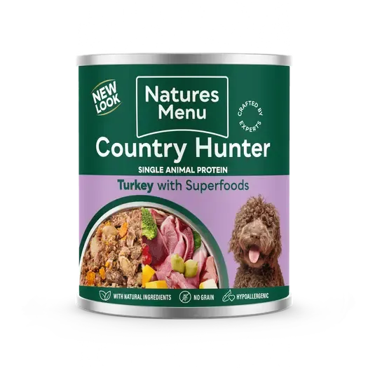 Natures Menu Country Hunter Cans 600g-Pettitt and Boo