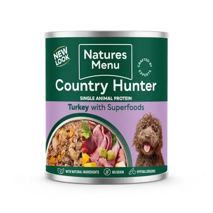 Natures Menu Country Hunter Cans 600g-Pettitt and Boo