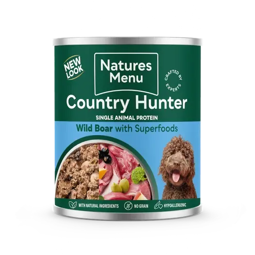 Natures Menu Country Hunter Cans 600g-Pettitt and Boo