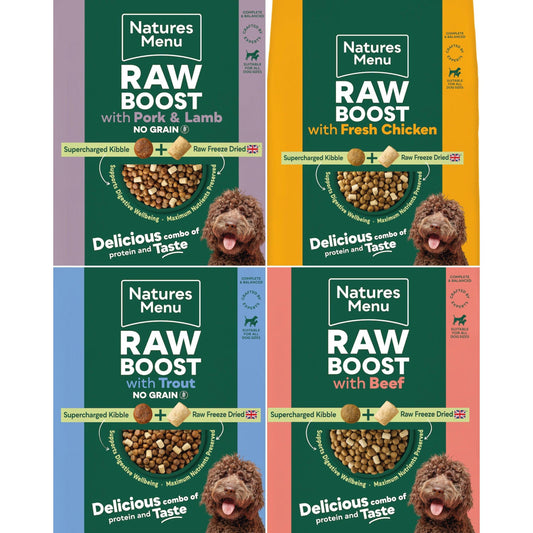 Natures Menu Raw Boost 1.5kg-3kg-Pettitt and Boo