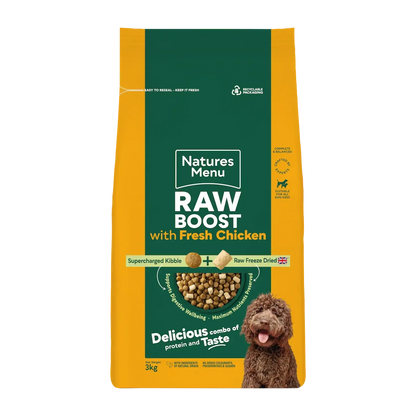 Natures Menu Raw Boost 3kg-Pettitt and Boo