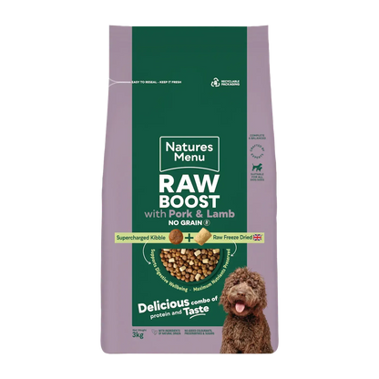 Natures Menu Raw Boost 3kg-Pettitt and Boo