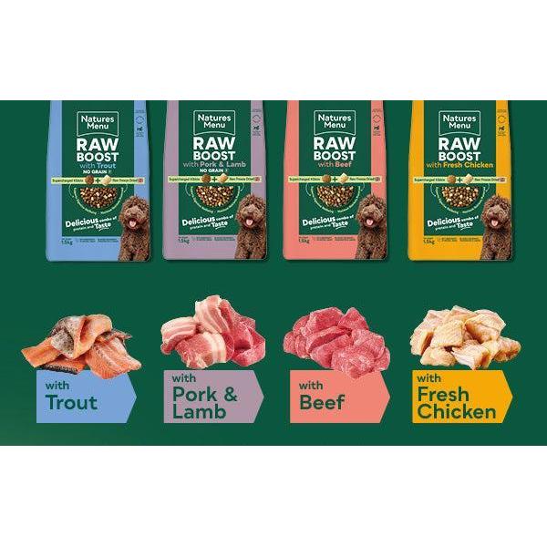 Natures Menu Raw Boost 3kg-Pettitt and Boo