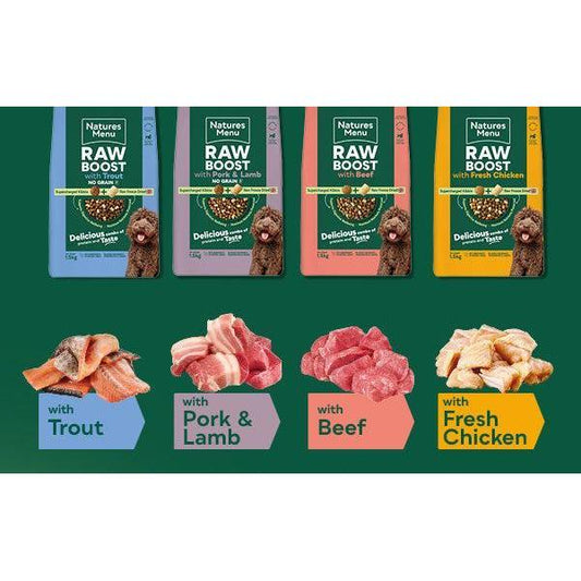 Natures Menu Raw Boost 3kg-Pettitt and Boo