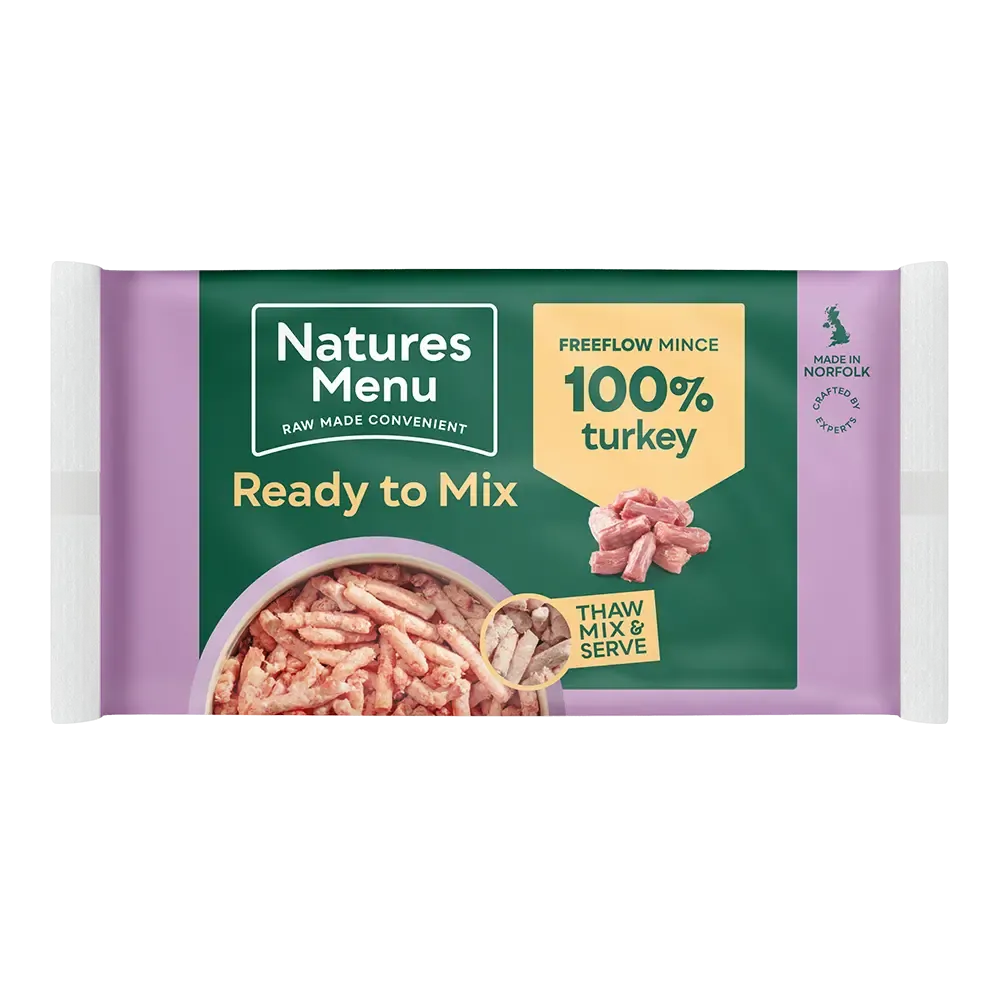 Natures Menu Ready To Mix Free Flow Mince 2kg-Pettitt and Boo