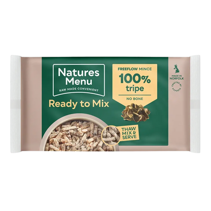 Natures Menu Ready To Mix Free Flow Mince 2kg-Pettitt and Boo