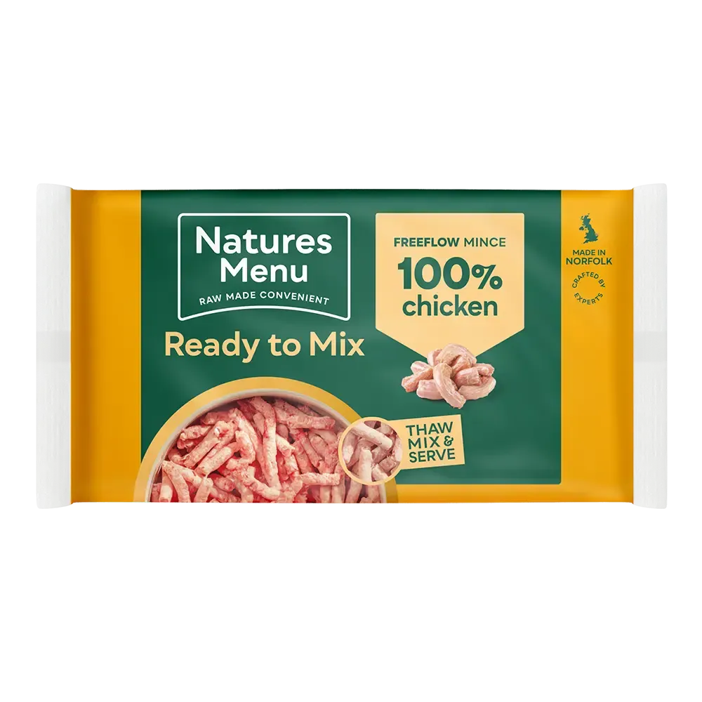 Natures Menu Ready To Mix Free Flow Mince 2kg-Pettitt and Boo